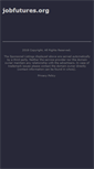 Mobile Screenshot of jobfutures.org